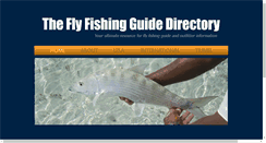 Desktop Screenshot of flyfishingguidedirectory.com